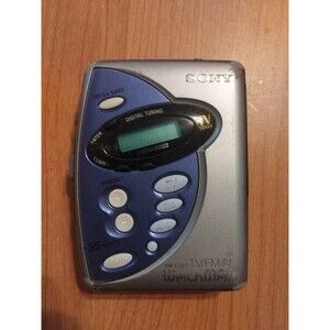 Sony Walkman WM-FX277 AM/FM/TV  Cassette Player Mega Bass - Tested & Works